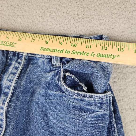 Vintage Western Jeans Womens 24x29 Jr's 9/10 Mom High Rise Denim Cowgirl Rodeo - Picture 3 of 10